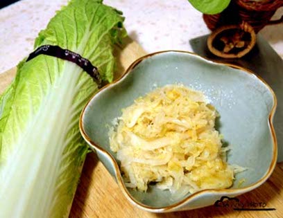 Napa Cabbage Sauerkraut