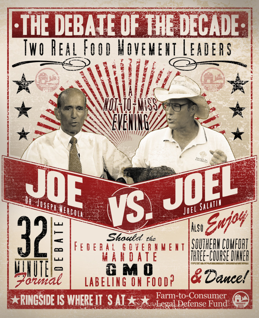 Two food heavyweights to duke it out over the GMO labeling issue. Who are you rooting for?