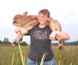 Me-and-the-calf Morningland Calf