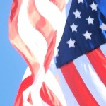 American Flag on the Fourth of July American-flag